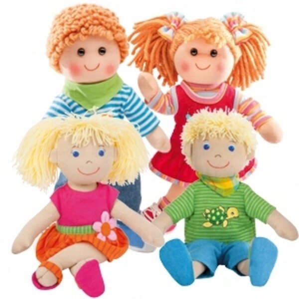 Bambola di Stoffa Heless 700 Lili con Vestito e Maglia per Bambini 0+