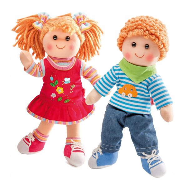 Bambola di Stoffa Heless 700 Lili con Vestito e Maglia per Bambini 0+