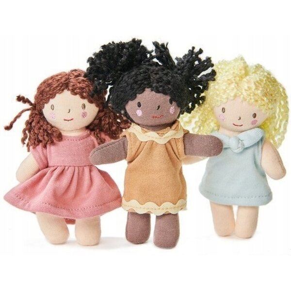 Gigi Mini Doll 12 cm – ThreadBear Design Baumwollpuppe für Kinder