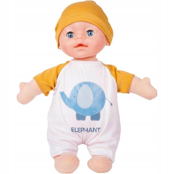 Bambola di pezza Tulimi 30 cm con suoni per bambini da 0 m+