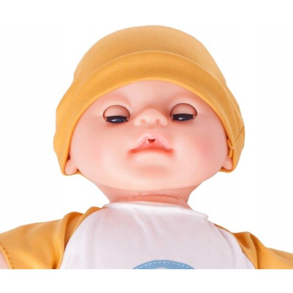 Bambola di pezza Tulimi 30 cm con suoni per bambini da 0 m+