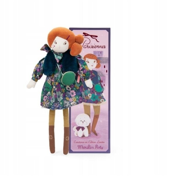 Moulin Roty bambola Constance edizione limitata 48 cm con abiti dettagliati