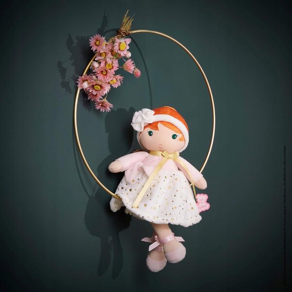 Bambola di stoffa Tendresse Valentine 25 cm Balletto morbida e lavabile