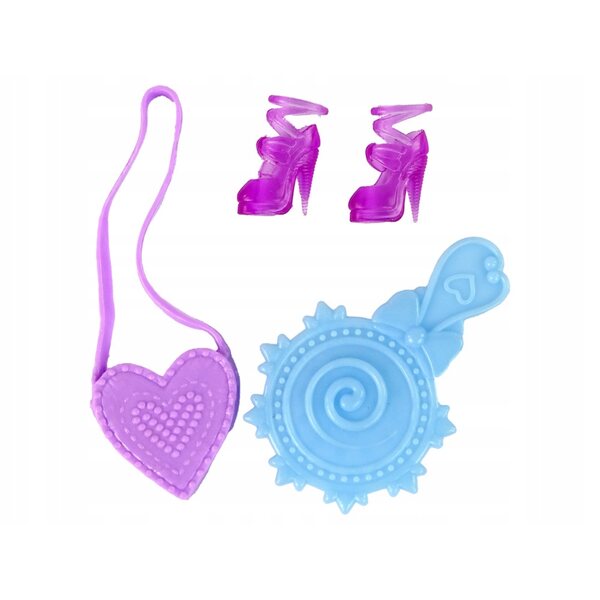 Kleines Mädchen mit langen Haaren und Kleid ausmalen - Kreativspiel für Mädchen