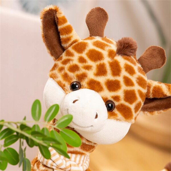 CHAMPRACER Weiche Plüsch-Giraffe 55 cm – Kuscheltier für Kinder ab 3 Jahren