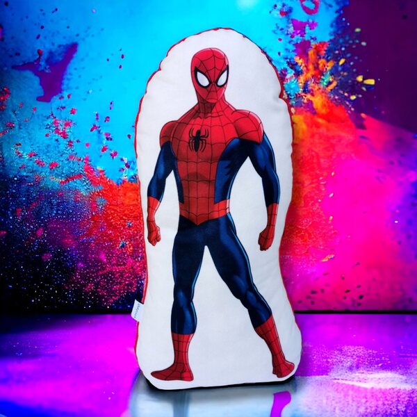 Spiderman-Stoffspielzeug, weiches Mikrofaserkissen mit hypoallergener Polsterung, 45 x 23 cm