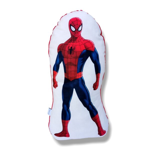 Spiderman-Stoffspielzeug, weiches Mikrofaserkissen mit hypoallergener Polsterung, 45 x 23 cm
