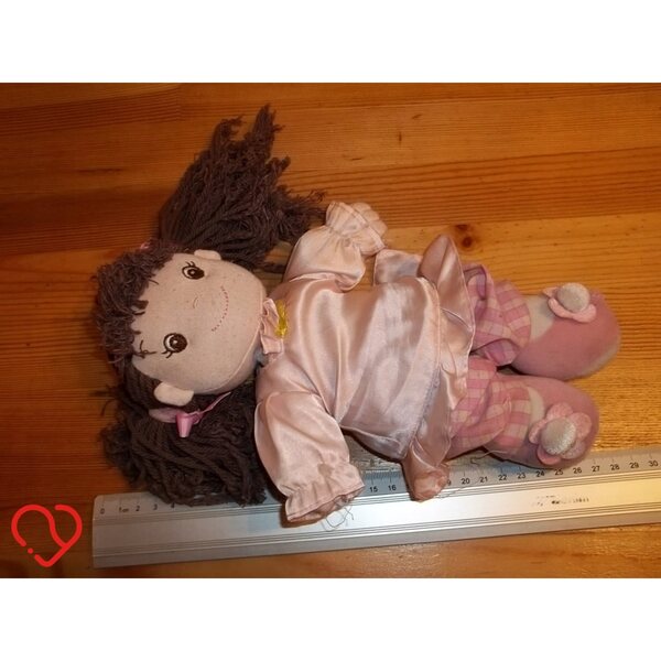 Aurora 25 cm große Stoffpuppe aus weichem Stoff für Kinder ab 3 Jahren