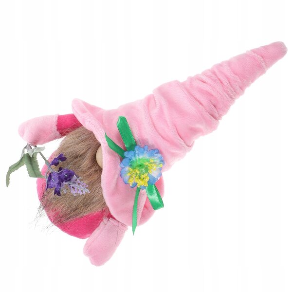 Gnom rosa dekoratives Plüschtier zum Muttertag, originelles und langlebiges Geschenk