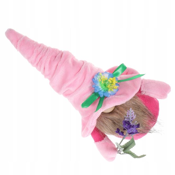 Gnom rosa dekoratives Plüschtier zum Muttertag, originelles und langlebiges Geschenk