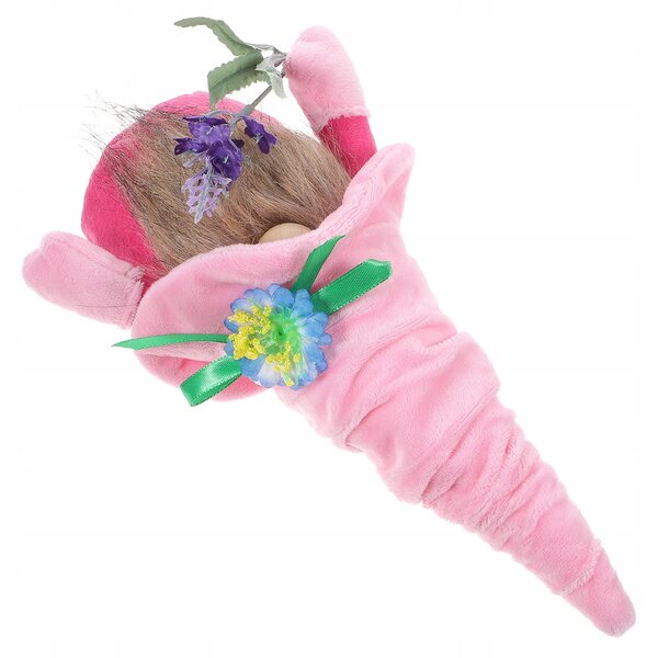 Gnom rosa dekoratives Plüschtier zum Muttertag, originelles und langlebiges Geschenk