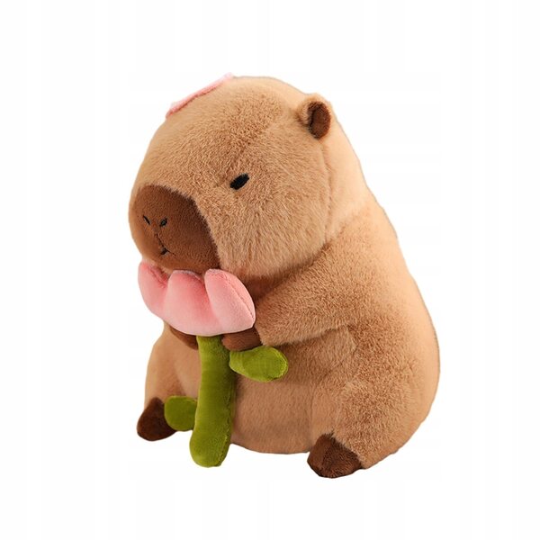 Capybara Plüsch 30 cm weich und realistisch, ideal als Geschenk und Dekoration