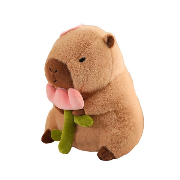 Capybara Plüsch 30 cm weich und realistisch, ideal als Geschenk und Dekoration