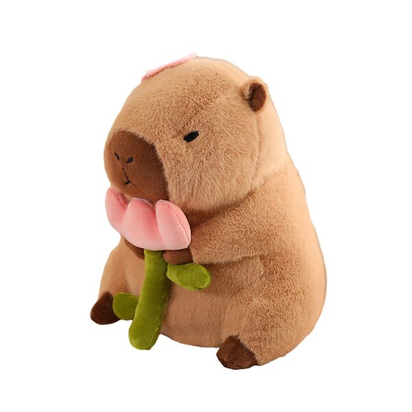 Capybara Plüsch 30 cm weich und realistisch, ideal als Geschenk und Dekoration