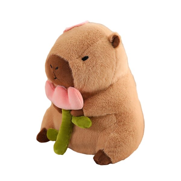 Capybara Plüsch 30 cm weich und realistisch, ideal als Geschenk und Dekoration