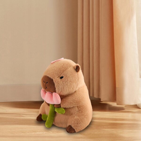 Capybara Plüsch 30 cm weich und realistisch, ideal als Geschenk und Dekoration