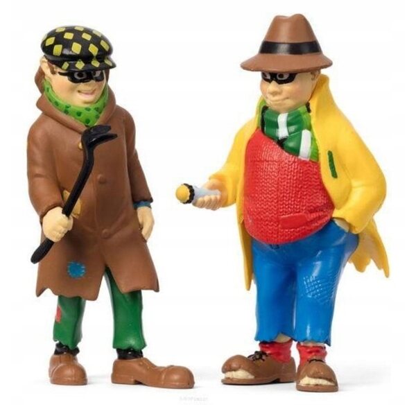 Figuren Dunder Karlsson und Blom von Pippi Langstrumpf aus sicherem Kunststoff