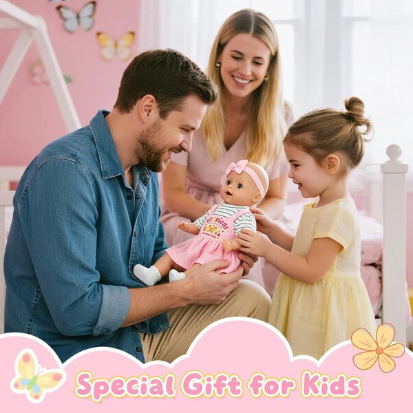 Kleidung für Puppen 35-43 cm – Bunte und stilvolle Kleidung für Puppen verschiedener Größen