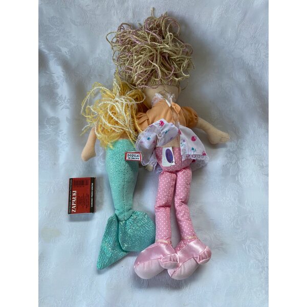 Douglas Lalla Szmacianka Syrenka 24 cm - Morbida e Lavabile per Bambini 3+