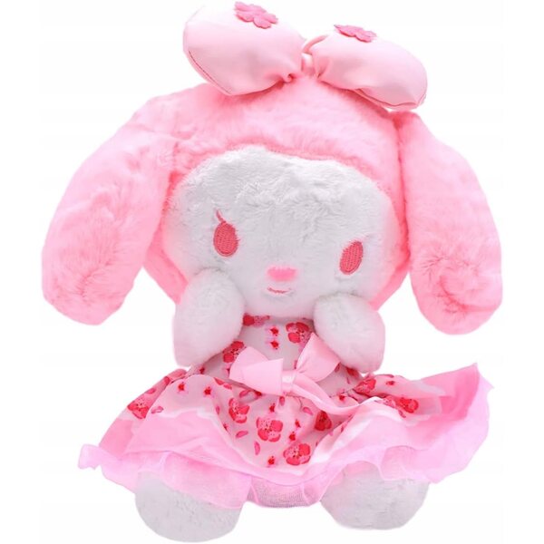 Peluche anime 25 cm morbido e resistente per bambini con design unico