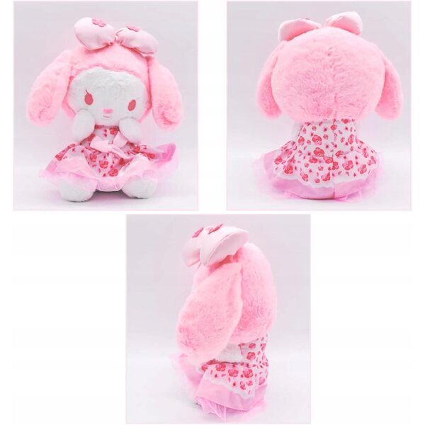 Peluche anime 25 cm morbido e resistente per bambini con design unico