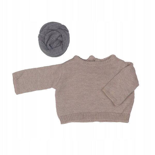 Rubens Barn EcoBuds Winter-Puppenkleidung: elegantes Strickset