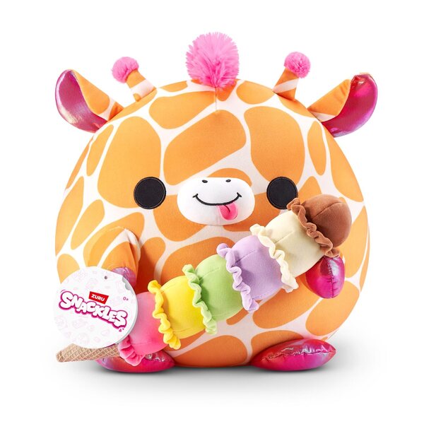 Snackles Lola Giraffe Plüsch 35 cm mit Zubehör für Kinder ab 7 Jahren