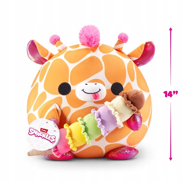 Snackles Lola Giraffe Plüsch 35 cm mit Zubehör für Kinder ab 7 Jahren