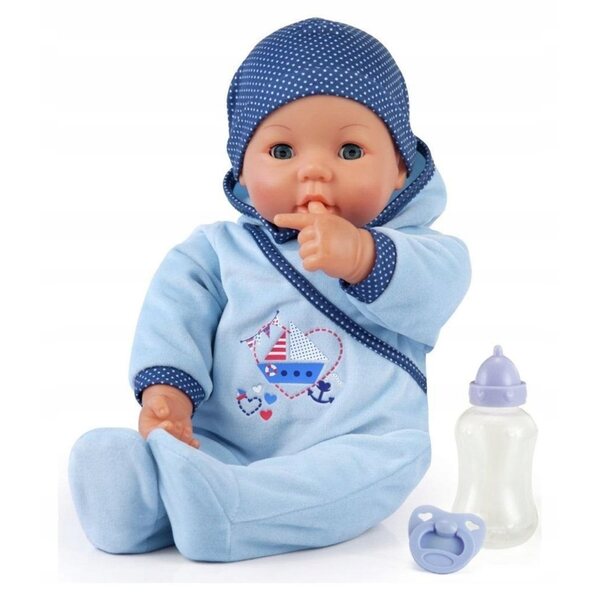 Bambola Hello Baby Boy 46 cm interattiva con suoni e movimenti