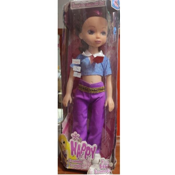 Fröhliche Puppe mit Geräuschen und Lichtern, 42 cm, für Kinder ab 3 Jahren