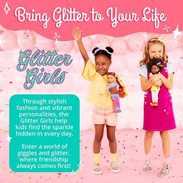 GLITTER GIRLS Pluszowy piesek 36 cm accessorio per bambole dai 3 anni