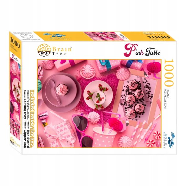 Brain Tree Puzzle 1000 Teile – Hochwertiger Druck mit einzigartigen Formen und Zubehör