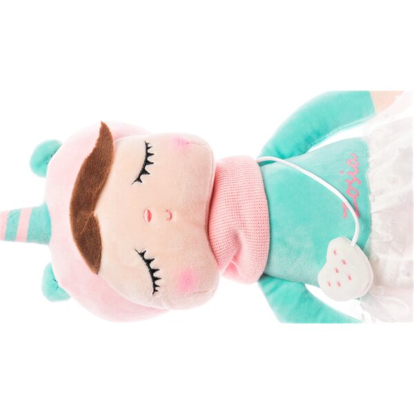 Lalčka Metoo personalisiert mit Namen, Stoff Einhorn Plüsch 35-50 cm