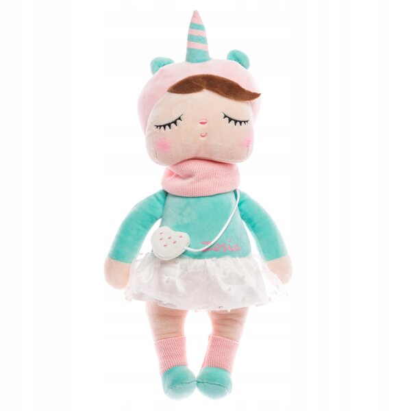 Lalčka Metoo personalisiert mit Namen, Stoff Einhorn Plüsch 35-50 cm