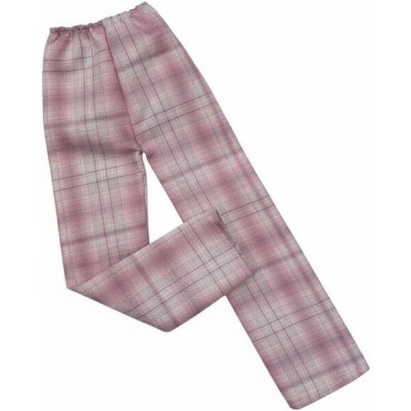 Pantaloni Unisex per Bambole BJD 1/3 1/4 1/6 Stile Scozzese Casual 45CM