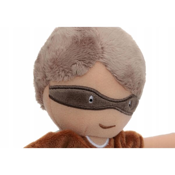 Jollein Pupazzo Supereroe Dave in Morbido Poliestere 32x10x6 cm per Bambini 3+