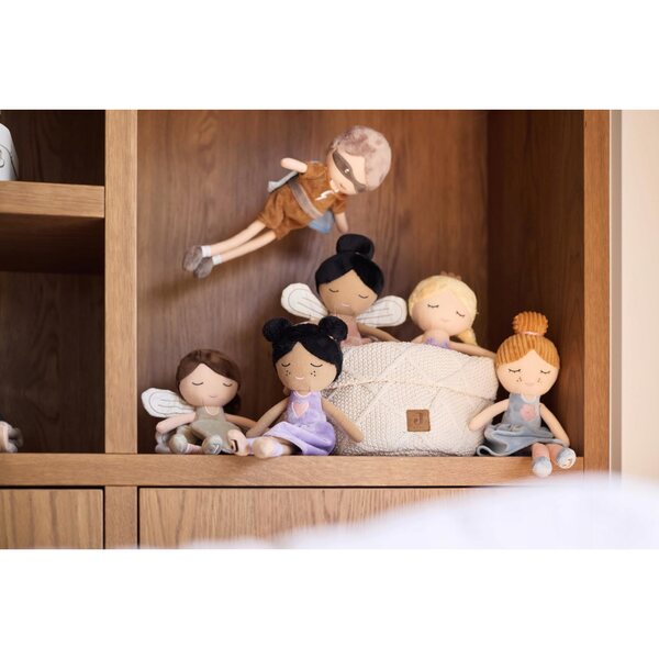 Jollein Pupazzo Supereroe Dave in Morbido Poliestere 32x10x6 cm per Bambini 3+
