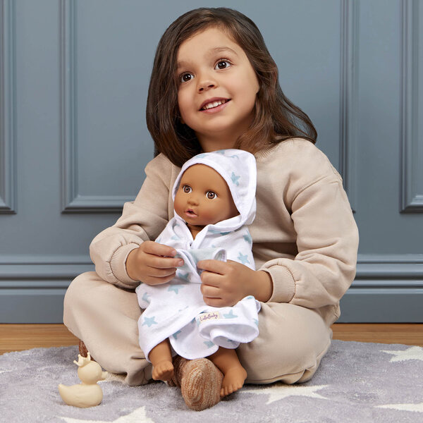 LullaBaby Badedecke mit Zubehör für neugeborene Puppe 35,5 cm