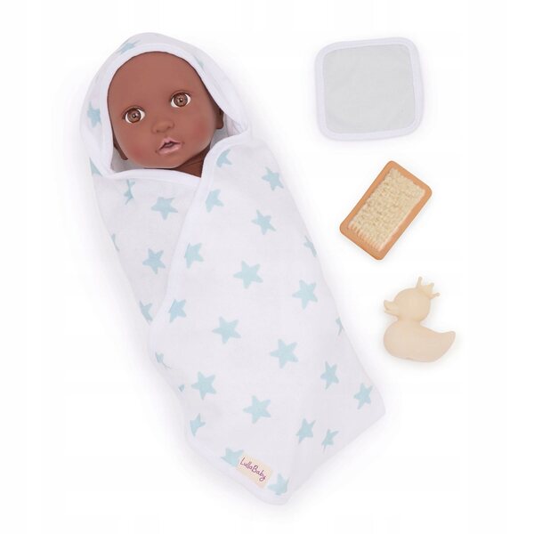 LullaBaby Badedecke mit Zubehör für neugeborene Puppe 35,5 cm