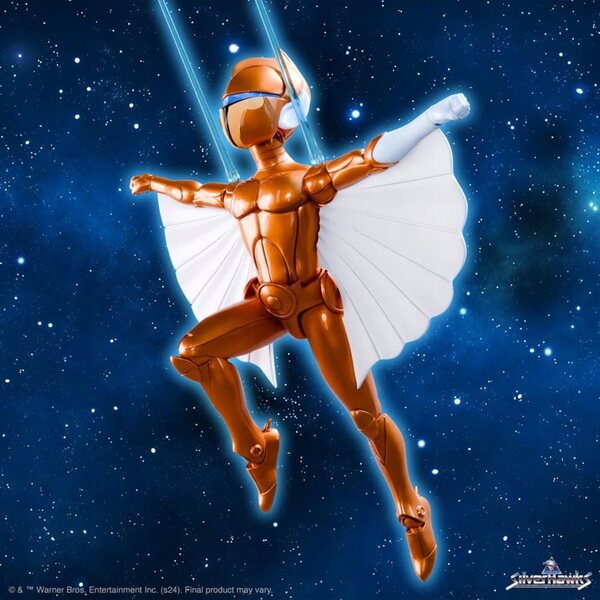 Figurina SilverHawks ULTIMATES! Copper Kidd 18 cm - Azione e Dettaglio Perfetto