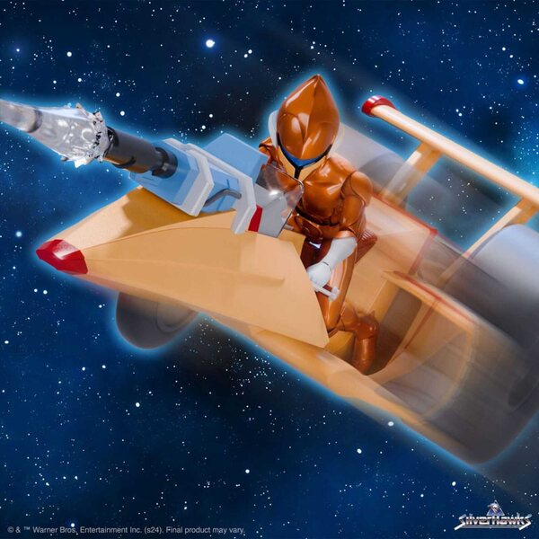 Figurina SilverHawks ULTIMATES! Copper Kidd 18 cm - Azione e Dettaglio Perfetto