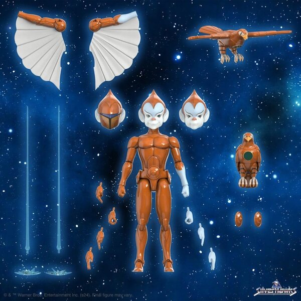 Figurina SilverHawks ULTIMATES! Copper Kidd 18 cm - Azione e Dettaglio Perfetto