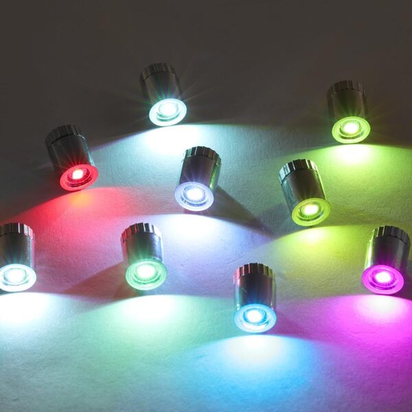AUAUY 22 Stück batteriebetriebene Mini-LED-Leuchten für Puppenhäuser und farbenfrohe Dekorationen
