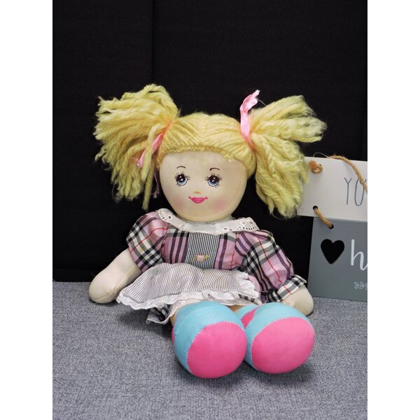 Sun-Day Plüsch-Puppe, 43 cm, geeignet für Kinder ab 0 Jahren