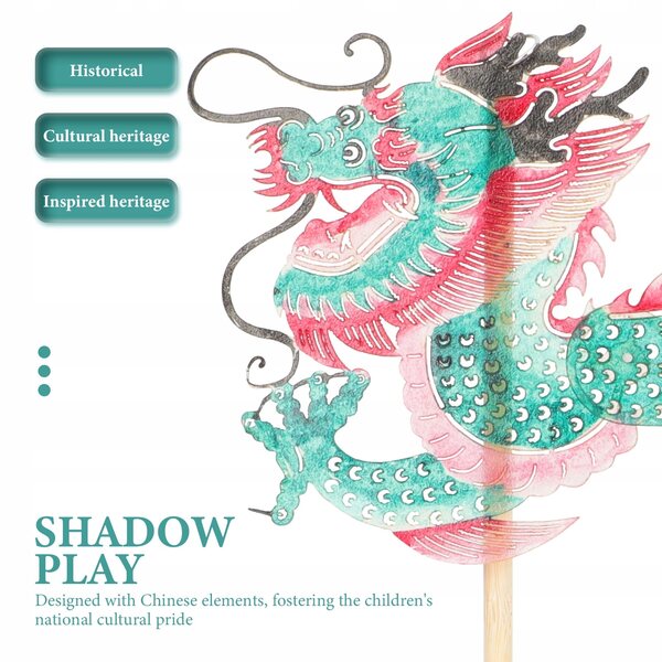 Kreativset für chinesisches Schattentheater – Lernspiel für Kinder
