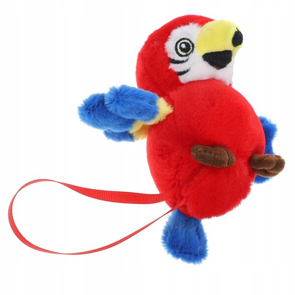 Pappagallo pirata di peluche sulla spalla: un giocattolo colorato per i fan dei pirati