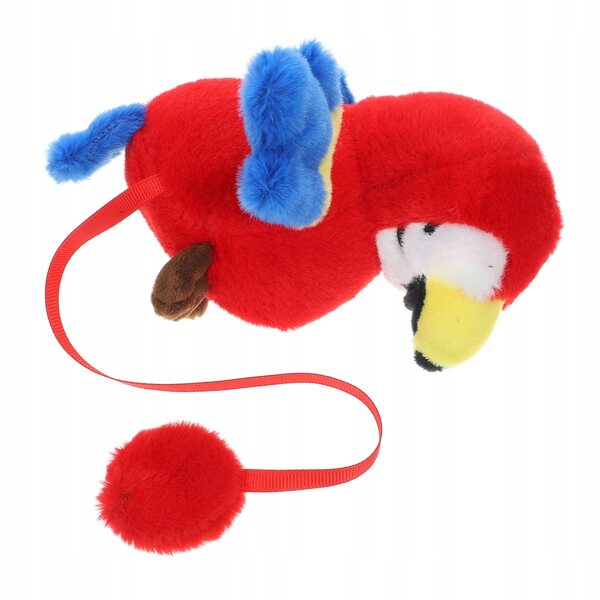Pappagallo pirata di peluche sulla spalla: un giocattolo colorato per i fan dei pirati