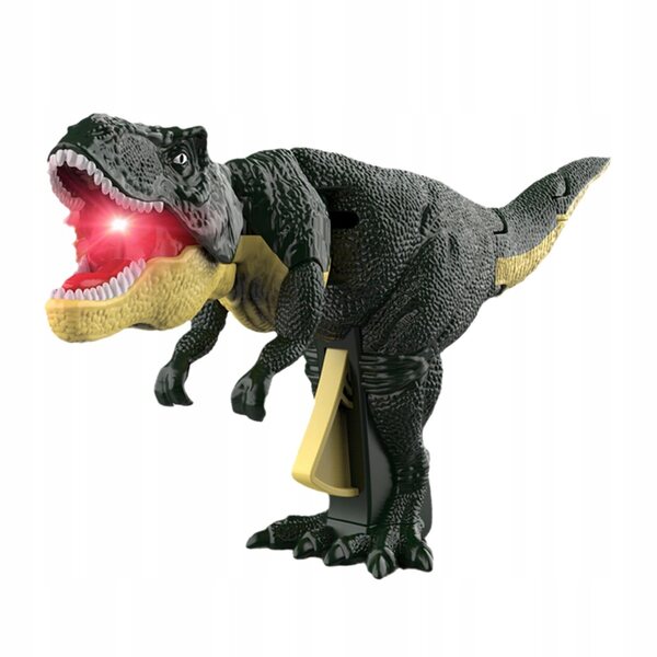 Giocattolo dito dinosauro telescopico con effetti sonori e articolazioni flessibili