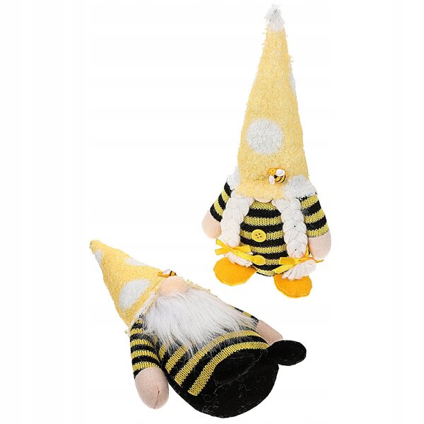 Set 2 bambole gnomo decorative per festival estivo – decorazioni casa originali