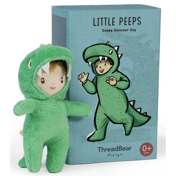 Danny in the Box Dinosaur Doll – ThreadBear Design, Creative Toy for Children